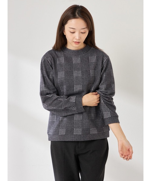 McGREGOR(マックレガー)の「JQプルオーバー(Tシャツ/カットソー・レディース・キャメル/グレー/チャコール・M/L)」の3枚目の写真