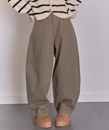 VIVID LADY（ビビッドレディー）の「ノンウォッシュ ボリュームカーブデニム（デニムパンツ）」