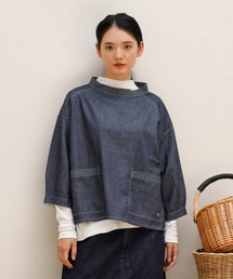 Brocante | [Brocante / ブロカント] ライトオンスデニム ペシュールスモック(シャツ/ブラウス)