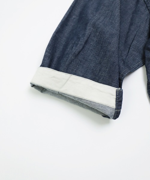 Brocante（ブロカント）の「[Brocante / ブロカント] ライトオンスデニム ペシュールスモック（シャツ/ブラウス・レディース・ワンウォッシュ・2）」の2枚目の写真