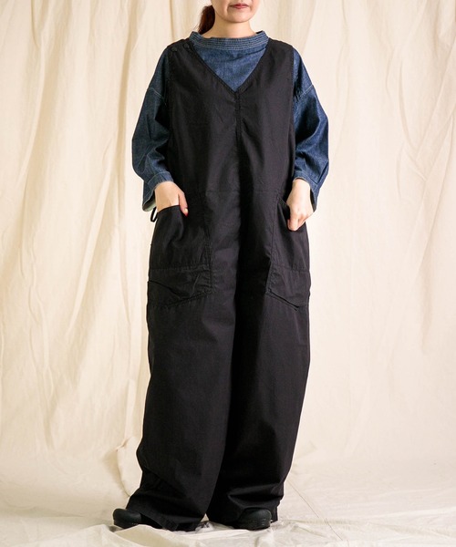 Brocante（ブロカント）の「[Brocante / ブロカント] ライトオンスデニム ペシュールスモック（シャツ/ブラウス・レディース・ワンウォッシュ・2）」の15枚目の写真