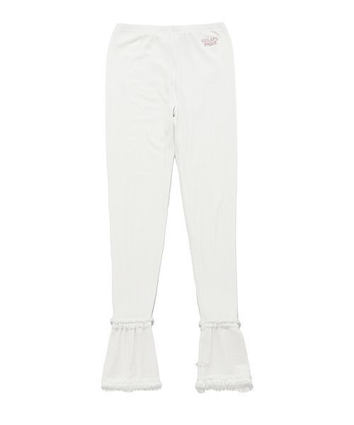 セール】針抜きフリルレギンス（その他ルームウェア）｜gelato pique