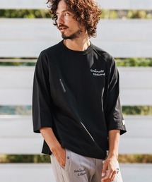 mt10111-cursive embroidery half sleeve T-shirt Tシャツ(1M26H310)