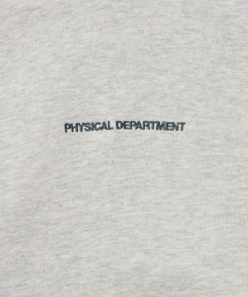 PHYSICAL DEPARTMENT（フィジカル デパートメント）の「P-Dept オリジナルロゴフィールドフード グレー（パーカー・レディース・その他・SMALL/MEDIUM/LARGE/X-LARGE）」の4枚目の写真
