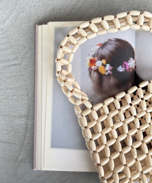 SANSeLF（サンセルフ）の「【SANSeLF】 コンパクトビーズスクエアハンドバッグ saa26s001（ハンドバッグ・レディース・イエロー/ピンク/アイボリー/ブラック・FREE）」の10枚目の写真