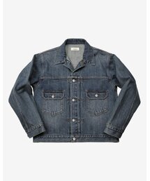 sortie（ソルティ）の「Kaihara denim Trucker Jacket (Mid Blue)（デニムジャケット）」