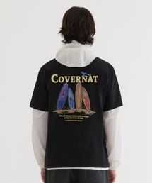 スピマクワッドボードグラフィックTシャツブラック