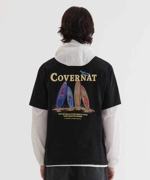 COVERNAT(カバーナット)の「スピマクワッドボードグラフィックTシャツブラック(Tシャツ/カットソー・レディース・その他・X-SMALL/SMALL/MEDIUM/LARGE/X-LARGE/XX-LARGE)」の1枚目の写真