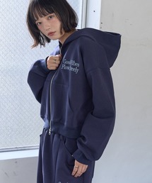PBLIM | 《UNISEX/セットアップ対応》ロゴポンチパーカー(パーカー)