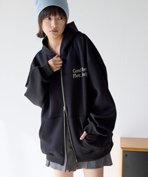 PBLIM | 《UNISEX/セットアップ対応》ロゴポンチパーカー(パーカー)