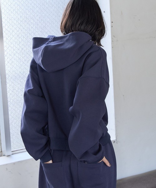 PBLIM（ページボーイリム）の「《UNISEX/セットアップ対応》ロゴポンチパーカー（パーカー・レディース・ブラック/グレー/ネイビー・SMALL/MEDIUM）」の18枚目の写真