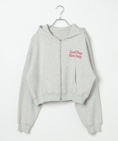 PBLIM（ページボーイリム）の「《UNISEX/セットアップ対応》ロゴポンチパーカー（パーカー・レディース・ブラック/グレー/ネイビー・SMALL/MEDIUM）」の9枚目の写真