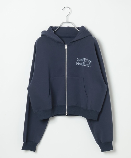 PBLIM（ページボーイリム）の「《UNISEX/セットアップ対応》ロゴポンチパーカー（パーカー・レディース・ブラック/グレー/ネイビー・SMALL/MEDIUM）」の11枚目の写真