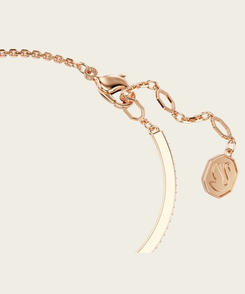 SWAROVSKI(スワロフスキー)の「【公式】【スワロフスキー】Symbolica バングル, パヴェ, 蹄鉄, ホワイト, ローズゴールドトーン・プレーティング(ブレスレット・レディース・ゴールド系その他2・FREE)」の4枚目の写真