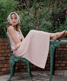 ドビーチェックタックスカート