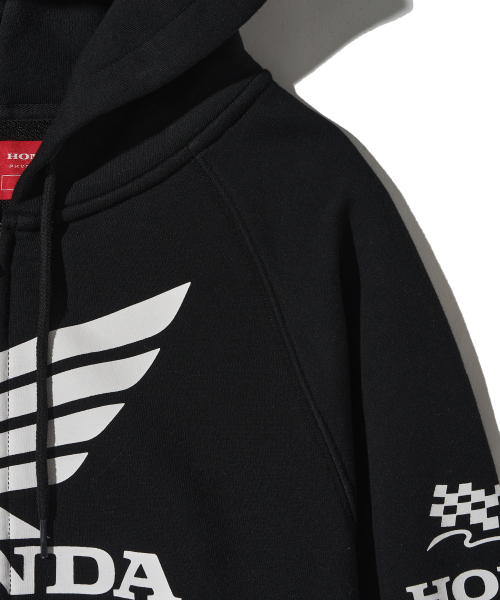 PHYPS MOTORCYCLE（フィップスモーターサイクル）の「Womens Wing Collect Logo Crop Hoodie Zip-Up Black（パーカー・レディース・その他・SMALL/MEDIUM）」の7枚目の写真