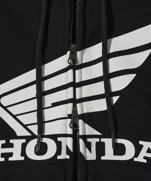 PHYPS MOTORCYCLE（フィップスモーターサイクル）の「Womens Wing Collect Logo Crop Hoodie Zip-Up Black（パーカー・レディース・その他・SMALL/MEDIUM）」の10枚目の写真