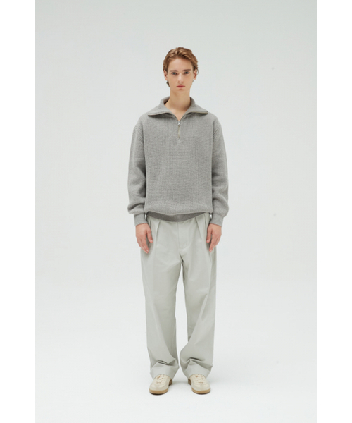 HORLISUN(ホーリーサン)の「22FW Corinth Twill Wide Loose Pants Gray Beige(その他パンツ・レディース・その他・LARGE/MEDIUM/SMALL)」の2枚目の写真