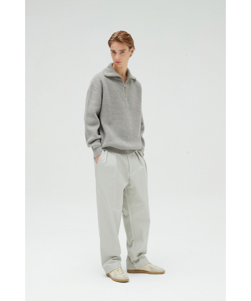 HORLISUN(ホーリーサン)の「22FW Corinth Twill Wide Loose Pants Gray Beige(その他パンツ・レディース・その他・LARGE/MEDIUM/SMALL)」の5枚目の写真