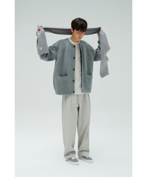 HORLISUN(ホーリーサン)の「22FW Corinth Twill Wide Loose Pants Gray Beige(その他パンツ・レディース・その他・LARGE/MEDIUM/SMALL)」の6枚目の写真