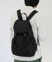 MADGOAT（マッドゴート）の「シティストリングバックパック_ブラック（バックパック/リュック）」