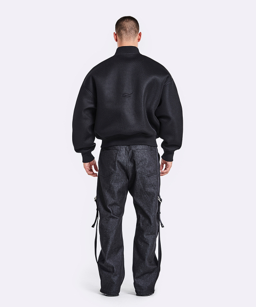 51%(フィフティーワンパーセント)の「Mesh MA-1 Jacket - Black(ブルゾン・メンズ・その他・SMALL/MEDIUM/LARGE)」の7枚目の写真