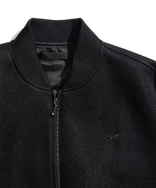 51%(フィフティーワンパーセント)の「Mesh MA-1 Jacket - Black(ブルゾン・メンズ・その他・SMALL/MEDIUM/LARGE)」の4枚目の写真
