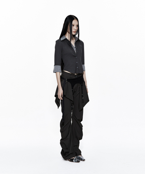 KASHIKO(カシコ)の「Layered Strap Pants Khaki(その他パンツ・レディース・その他・SMALL/MEDIUM)」の5枚目の写真