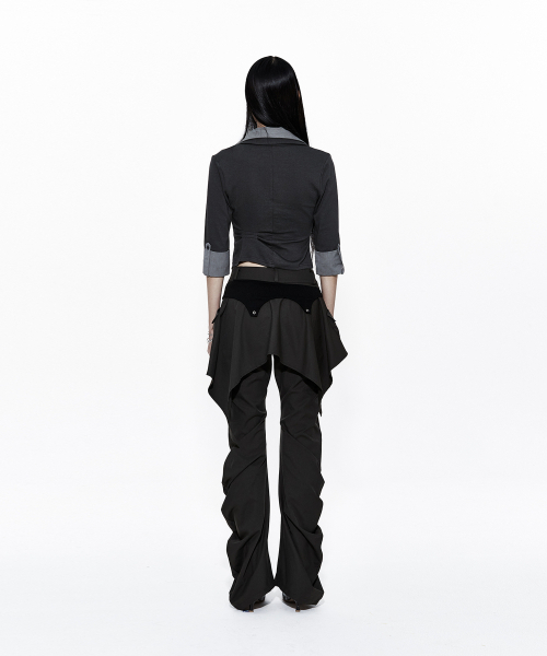 KASHIKO(カシコ)の「Layered Strap Pants Khaki(その他パンツ・レディース・その他・SMALL/MEDIUM)」の9枚目の写真