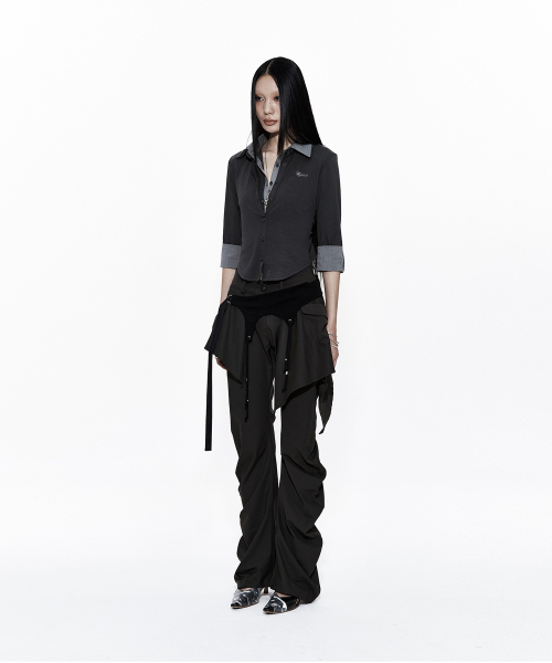 KASHIKO(カシコ)の「Layered Strap Pants Khaki(その他パンツ・レディース・その他・SMALL/MEDIUM)」の13枚目の写真