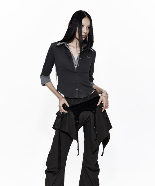 KASHIKO(カシコ)の「Layered Strap Pants Khaki(その他パンツ・レディース・その他・SMALL/MEDIUM)」の15枚目の写真