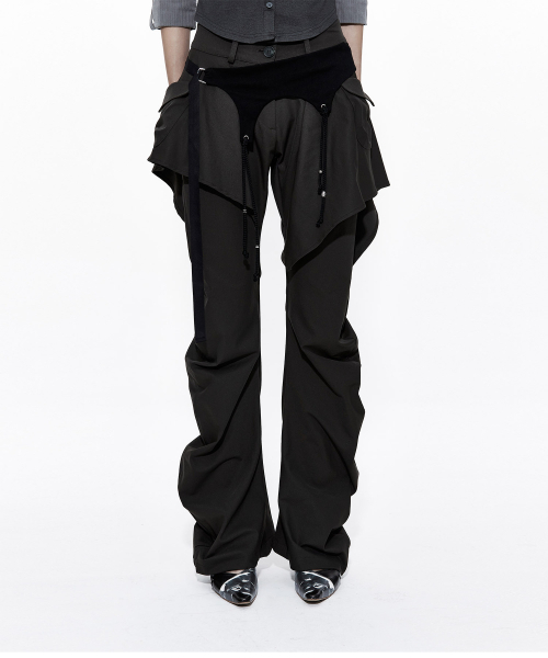 KASHIKO(カシコ)の「Layered Strap Pants Khaki(その他パンツ・レディース・その他・SMALL/MEDIUM)」の16枚目の写真