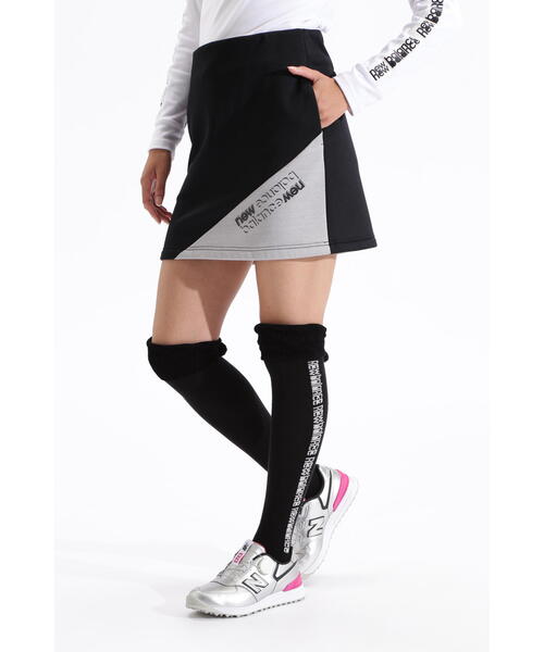 セール】【new balance golf】インレイ裏起毛 スウェット スカート