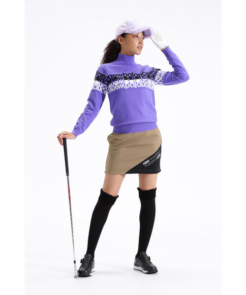 セール】【new balance golf】インレイ裏起毛 スウェット スカート