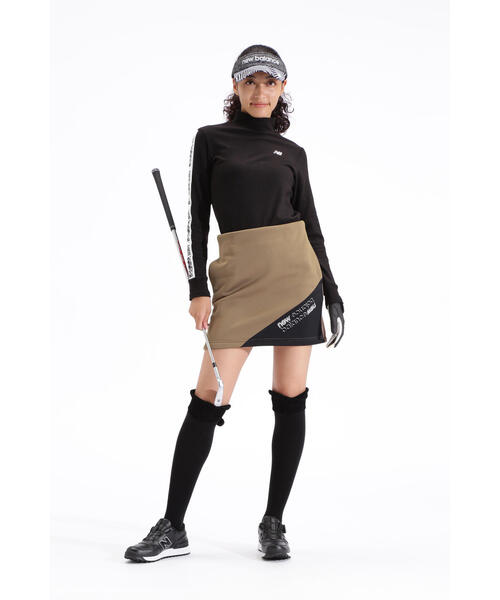 セール】【new balance golf】インレイ裏起毛 スウェット スカート