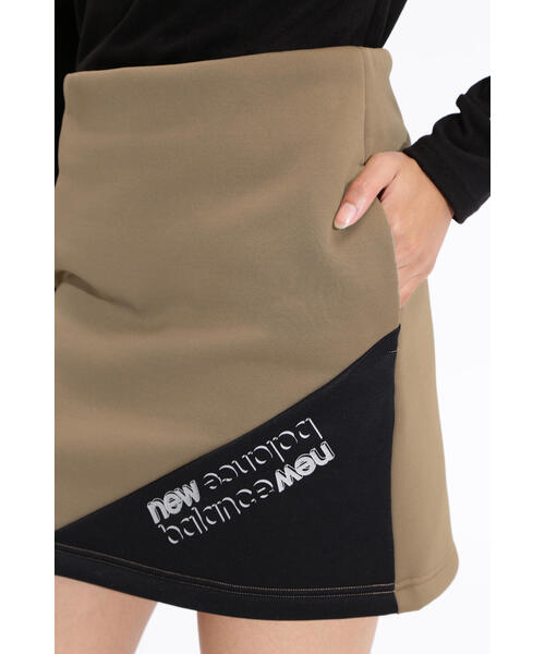 セール】【new balance golf】インレイ裏起毛 スウェット スカート