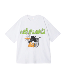 NETHERWORLD（ネザーワールド）の「SMOKING DUCK TEE WHITE（Tシャツ/カットソー）」