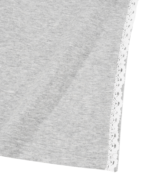 S'EST（エスイーエスティー）の「Lace Track Bermuda Shorts Gray（その他パンツ・レディース・グレー・MEDIUM/LARGE/X-LARGE）」の5枚目の写真