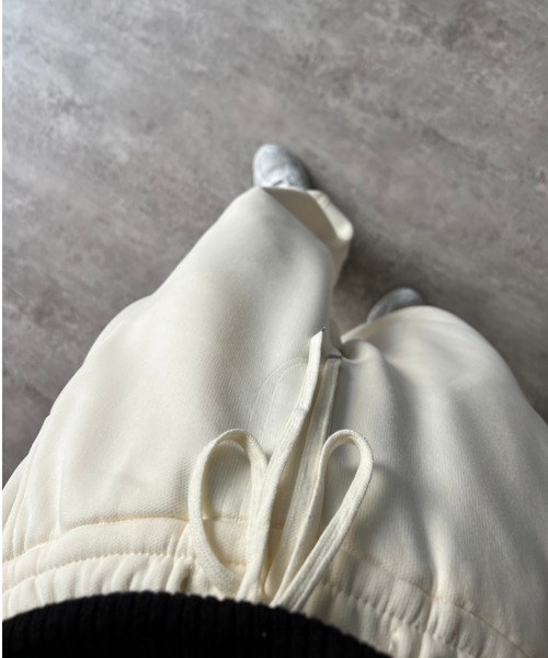 zena（ジェナ）の「裏ミンクファータッチ切替カーブパンツ（その他パンツ・レディース・ブラウン/アイボリー/杢グレー/オートミール・M）」の22枚目の写真