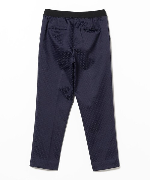 EFFE BEAMS(エッフェビームス)の「M・fil / ジャカード クロップド パンツ(その他パンツ・レディース・ネイビー・36/38/40)」の5枚目の写真