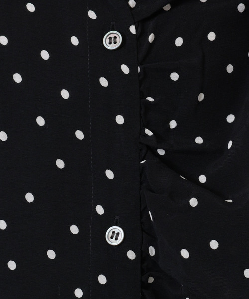 JOURNAL STANDARD LUXE（ジャーナルスタンダード　ラックス）の「Cu/Rローン フリルパフワンピース（ワンピース・レディース・ブラック系その他・FREE）」の18枚目の写真