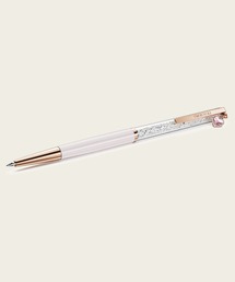 SWAROVSKI（スワロフスキー）の「【公式】【スワロフスキー】Crystalline ボールペン, ハート, ピンク, ピンクラッカー、ローズゴールドトーン・プレーティング（ペン類）」