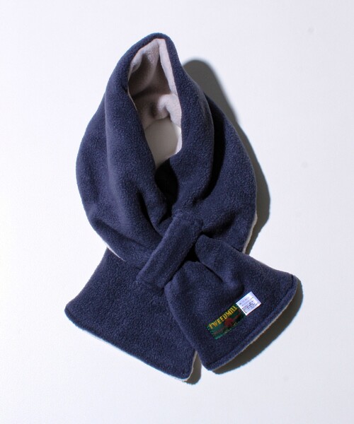TWEED MILL（ツイードミル）の「【GLOSTER別注】【TWEEDMILL】ループフリーススカーフ（マフラー・メンズ・チャコールグレー/アイボリー/インディゴブルー/ライトグレー/ネイビー/ブラック/イエロー/グリーン系その他・FREE）」の6枚目の写真