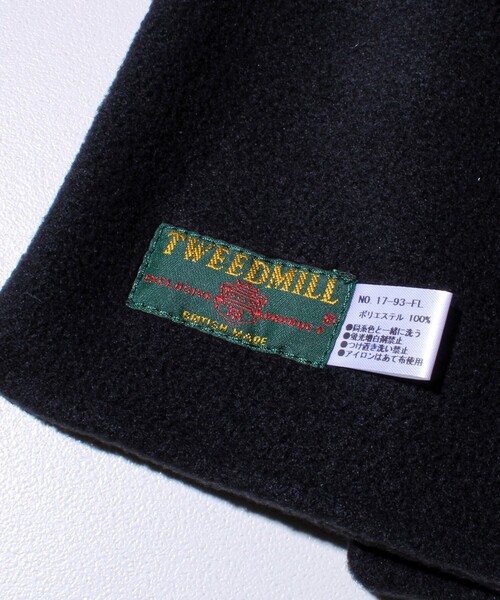 TWEED MILL（ツイードミル）の「【GLOSTER別注】【TWEEDMILL】ループフリーススカーフ（マフラー・メンズ・チャコールグレー/アイボリー/インディゴブルー/ライトグレー/ネイビー/ブラック/イエロー/グリーン系その他・FREE）」の11枚目の写真
