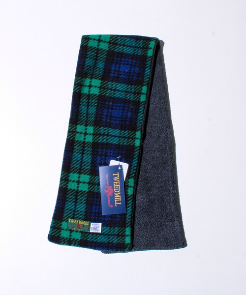 TWEED MILL（ツイードミル）の「【GLOSTER別注】【TWEEDMILL】ループフリーススカーフ（マフラー・メンズ・チャコールグレー/アイボリー/インディゴブルー/ライトグレー/ネイビー/ブラック/イエロー/グリーン系その他・FREE）」の15枚目の写真