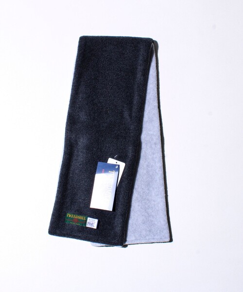 TWEED MILL（ツイードミル）の「【GLOSTER別注】【TWEEDMILL】ループフリーススカーフ（マフラー・メンズ・チャコールグレー/アイボリー/インディゴブルー/ライトグレー/ネイビー/ブラック/イエロー/グリーン系その他・FREE）」の19枚目の写真