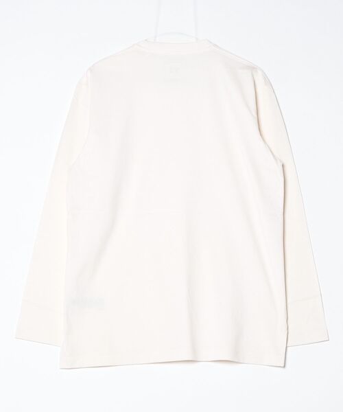 Y-3(ワイスリー)の「Y-3 LOGO LONG SLEEVE TEE(Tシャツ/カットソー・メンズ・ホワイト系その他・MEDIUM/SMALL/X-SMALL/XX-SMALL/X-LARGE/LARGE/XX-LARGE)」の2枚目の写真