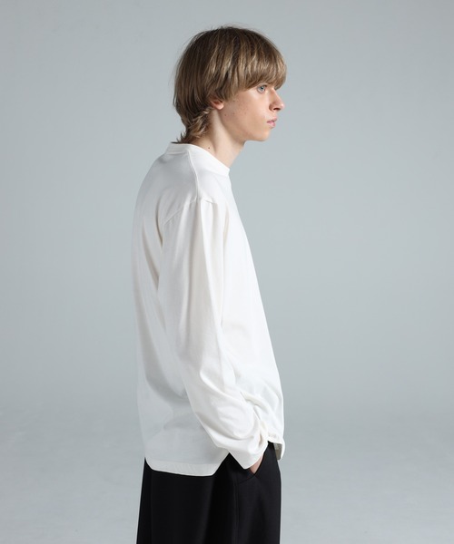 Y-3(ワイスリー)の「Y-3 LOGO LONG SLEEVE TEE(Tシャツ/カットソー・メンズ・ホワイト系その他・MEDIUM/SMALL/X-SMALL/XX-SMALL/X-LARGE/LARGE/XX-LARGE)」の7枚目の写真