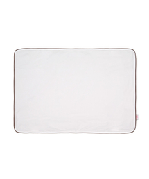 SLEEPYGOM（スリーピーゴーム）の「[Pillow Cover] Brown Piping Pillow Sheet（クッション/クッションカバー）」