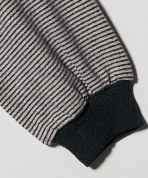 green label relaxing（グリーンレーベルリラクシング）の「ボーダー プルオーバー / キッズ  110cm-130cm（Tシャツ/カットソー・キッズ・ブラック/ベージュ・120cm/110cm/130cm）」の6枚目の写真